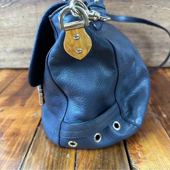 Mulberry Navy Blue Messenger Bag - Picture 6 of 14